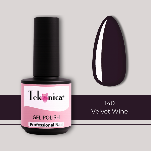 Smalto semipermanente - 140 - Velvet Wine (VIOLET NOIR)