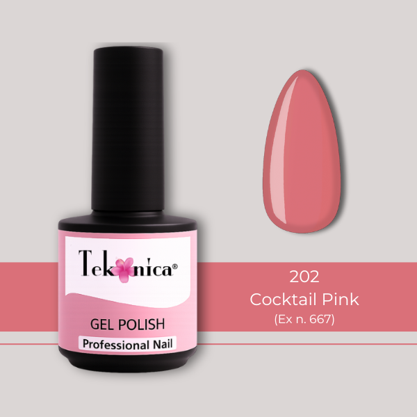 Smalto semipermanente - 202 - Cocktail Pink (EX N.667)