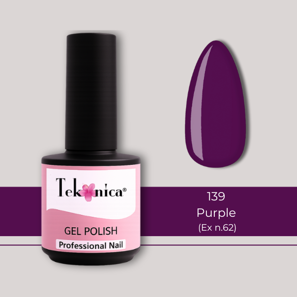 Smalto semipermanente - 139 - Purple (EX N.62)