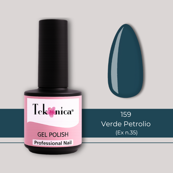 Smalto semipermanente - 159 - Verde Petrolio (EX N.35)