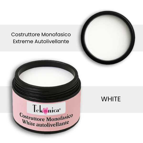 COSTRUTTORE MONOFASICO WHITE (BIANCO GESSO) AUTOLIVELLANTE