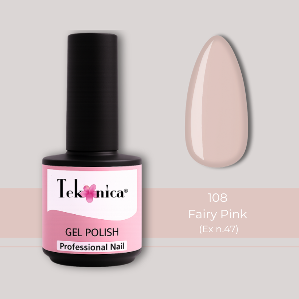 Smalto semipermanente - 108 - Fairy Pink (EX N.47)